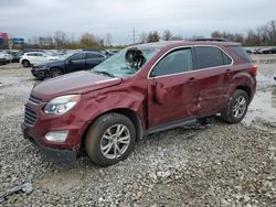 Salvage cars for sale at Columbus, OH auction: 2017 Chevrolet Equinox LT