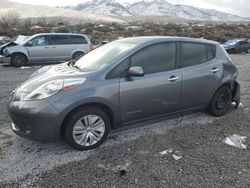 Nissan salvage cars for sale: 2015 Nissan Leaf S