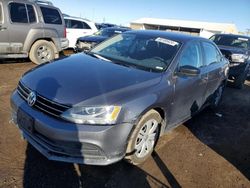 2015 Volkswagen Jetta Base en venta en Brighton, CO