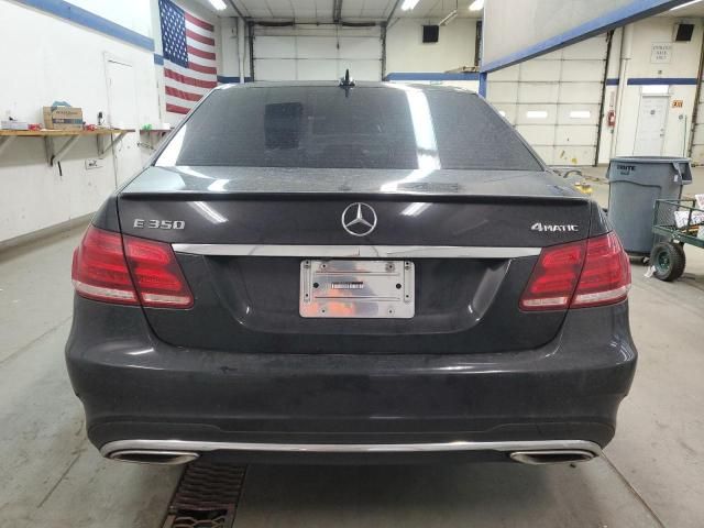 2014 Mercedes-Benz E 350 4matic