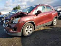 Chevrolet salvage cars for sale: 2016 Chevrolet Trax 1LT