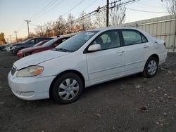 Salvage cars for sale at New Britain, CT auction: 2007 Toyota Corolla CE