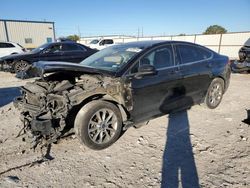 Salvage cars for sale from Copart Haslet, TX: 2017 Ford Fusion SE