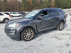 Carros salvage sin ofertas aún a la venta en subasta: 2016 Ford Explorer Limited