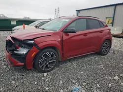 Salvage Cars with No Bids Yet For Sale at auction: 2022 Hyundai Kona N Line