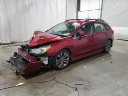 Salvage cars for sale from Copart Central Square, NY: 2012 Subaru Impreza Sport Premium