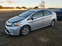 Toyota salvage cars for sale: 2012 Toyota Prius