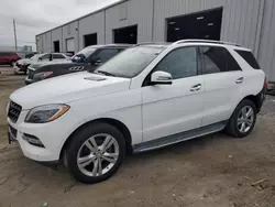 Salvage cars for sale at auction: 2015 Mercedes-Benz ML 350 4matic