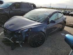 Salvage cars for sale at Tucson, AZ auction: 2023 Tesla Model 3