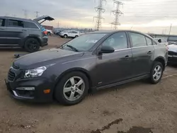 Salvage cars for sale from Copart Elgin, IL: 2015 Chevrolet Cruze LT