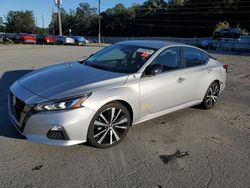 Flood-damaged cars for sale at auction: 2021 Nissan Altima SR