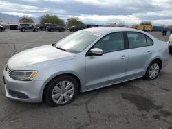 Salvage cars for sale at North Las Vegas, NV auction: 2014 Volkswagen Jetta SE