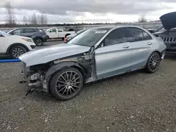 Mercedes-Benz Vehiculos salvage en venta: 2016 Mercedes-Benz C 450 4matic AMG