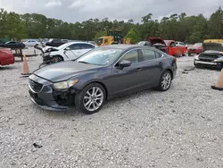 Salvage cars for sale at Houston, TX auction: 2014 Mazda 6 Touring