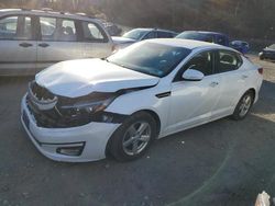 KIA salvage cars for sale: 2015 KIA Optima LX