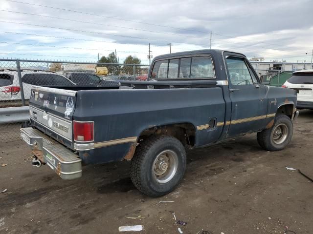 1986 Chevrolet K10