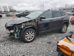 Vehiculos salvage en venta de Copart Barberton, OH: 2017 Jeep Cherokee Limited