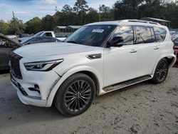 Infiniti qx80 salvage cars for sale: 2021 Infiniti QX80 Luxe