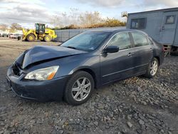 Salvage cars for sale at Marlboro, NY auction: 2004 Honda Accord EX