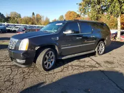 Cadillac salvage cars for sale: 2012 Cadillac Escalade ESV Luxury