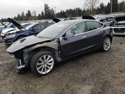 Tesla Vehiculos salvage en venta: 2020 Tesla Model 3