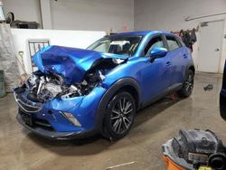 Salvage cars for sale at Elgin, IL auction: 2017 Mazda CX-3 Touring