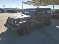 Salvage cars for sale at Anthony, TX auction: 2021 Jeep Wrangler Unlimited Sport