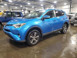 Salvage cars for sale at Ham Lake, MN auction: 2016 Toyota Rav4 XLE