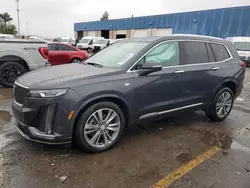 Salvage cars for sale at Woodhaven, MI auction: 2021 Cadillac XT6 Premium Luxury