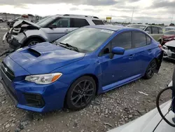 Salvage cars for sale at Cahokia Heights, IL auction: 2018 Subaru WRX Premium