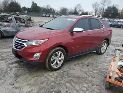 Salvage cars for sale at Madisonville, TN auction: 2018 Chevrolet Equinox Premier