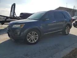 Vehiculos salvage en venta de Copart Corpus Christi, TX: 2016 Ford Explorer Limited