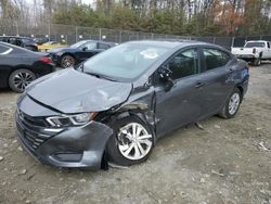 Salvage cars for sale at Waldorf, MD auction: 2024 Nissan Versa S