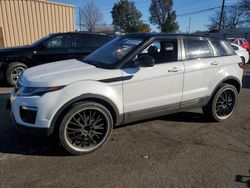 Land Rover salvage cars for sale: 2016 Land Rover Range Rover Evoque SE