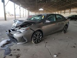 Salvage cars for sale at Phoenix, AZ auction: 2017 Toyota Corolla L