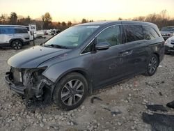 Salvage cars for sale at Candia, NH auction: 2014 Honda Odyssey Touring