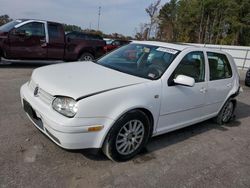 Volkswagen salvage cars for sale: 2003 Volkswagen Golf GLS