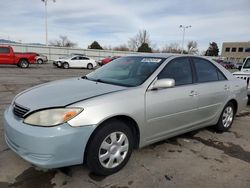 2003 Toyota Camry LE en venta en Littleton, CO