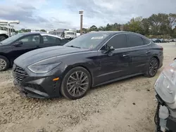 Salvage cars for sale from Copart Tifton, GA: 2021 Hyundai Sonata Limited