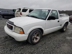 Salvage cars for sale at Spartanburg, SC auction: 2001 GMC Sonoma