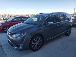 Chrysler salvage cars for sale: 2017 Chrysler Pacifica Limited