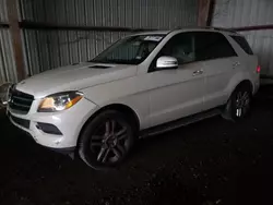 Mercedes-Benz m-Class salvage cars for sale: 2014 Mercedes-Benz ML 350