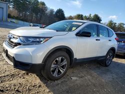 Salvage cars for sale from Copart Mendon, MA: 2019 Honda CR-V LX