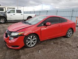 Honda salvage cars for sale: 2012 Honda Civic SI