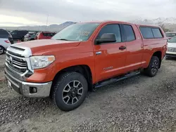 Toyota salvage cars for sale: 2017 Toyota Tundra Double Cab SR