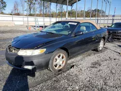 Salvage cars for sale at Spartanburg, SC auction: 2002 Toyota Camry Solara SE