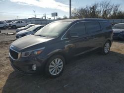 KIA salvage cars for sale: 2015 KIA Sedona EX