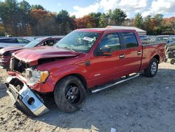 Ford f150 Supercrew salvage cars for sale: 2012 Ford F150 Supercrew