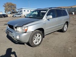 Toyota salvage cars for sale: 2006 Toyota Highlander Hybrid