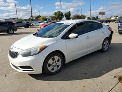 Salvage cars for sale at Oklahoma City, OK auction: 2015 KIA Forte LX